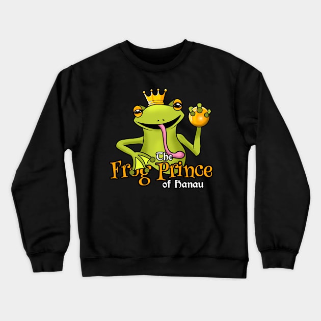 The Frog Prince of Hanau Crewneck Sweatshirt by nickbeta